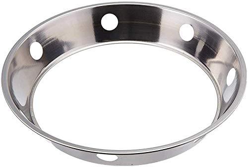 Ycanware Wok Ring is Suitable for All Woks, Steel Wok Rack 7¾-Inch and 9¾-Inch Reversible Size(2 Pack) - CookCave