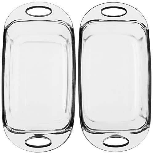 Anchor Hocking 1.5-Quart Premium Loaf Dish, Set of 2 - CookCave