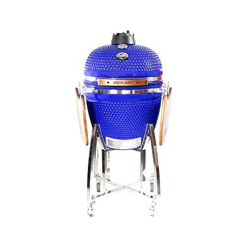 Outlast 24" Large Ceramic Kamado Barbecue Charcoal Grill - CookCave