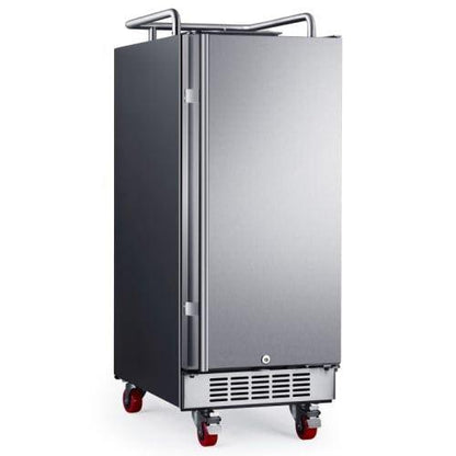 EdgeStar BR1500SS 15" Built-In Kegerator Conversion Refrigerator - Stainless Steel - CookCave