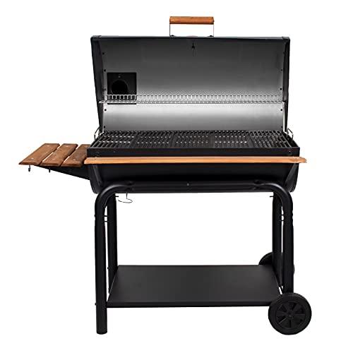 Char-Griller 2137 Outlaw Charcoal Grill, 950 Square Inch, Black - CookCave