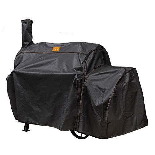 Oklahoma Joe’s Highland Offset Smoker Cover, Black - CookCave