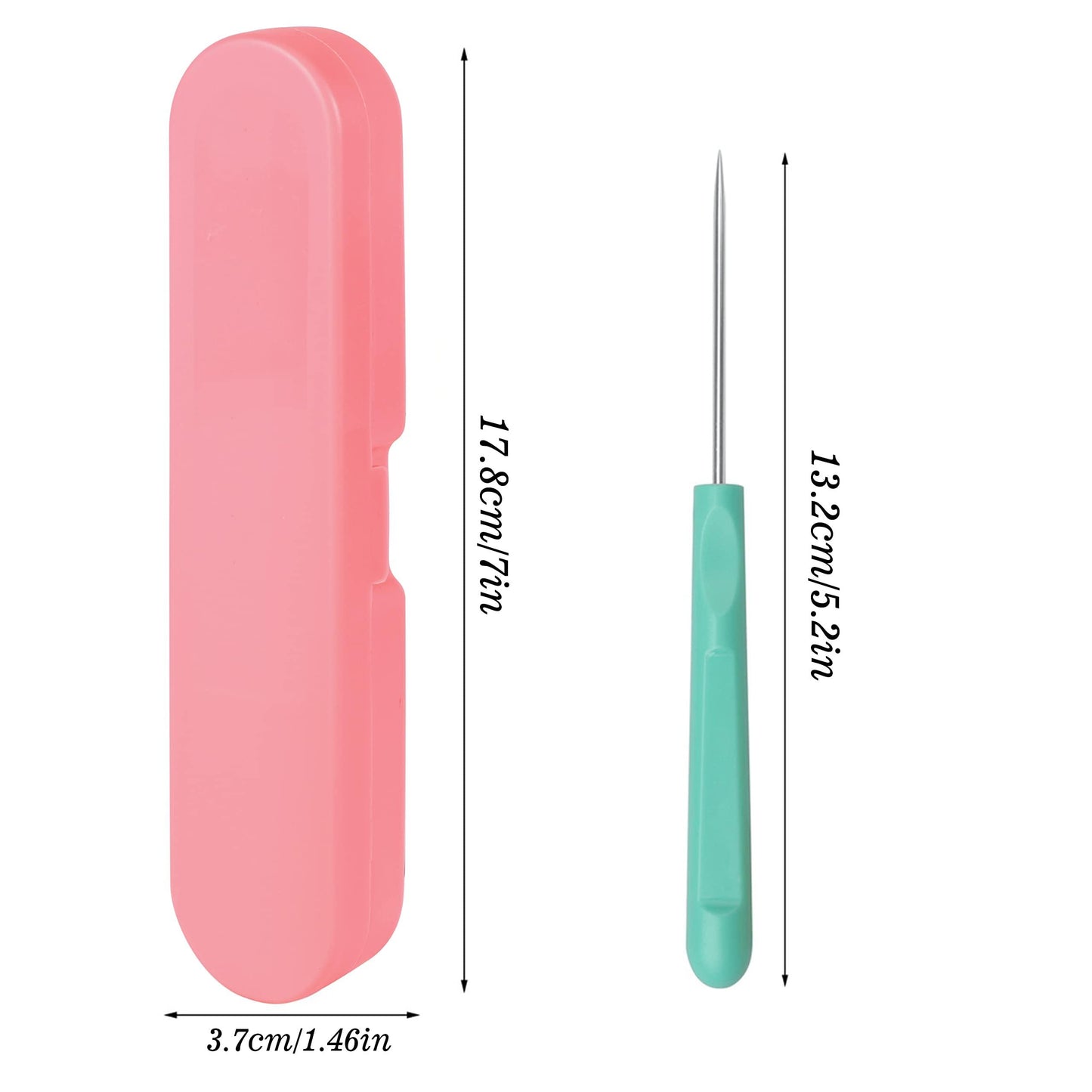 4Pcs 5.2 Inches Sugar Stir Needle, Cookie Scribe Needles Cake Decorating Needle Tool Cookie Decoration Supplies Valentines Day Gifts for Baking Lovers - CookCave