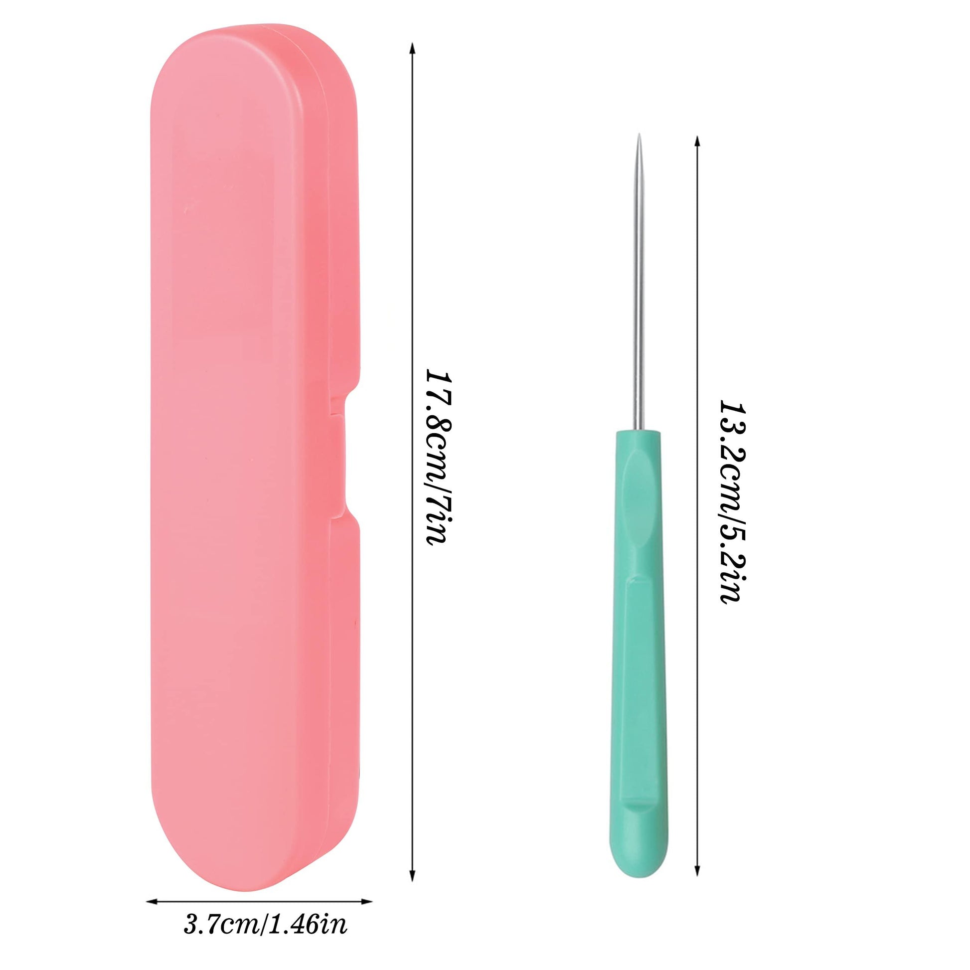 4Pcs 5.2 Inches Sugar Stir Needle, Cookie Scribe Needles Cake Decorating Needle Tool Cookie Decoration Supplies Valentines Day Gifts for Baking Lovers - CookCave