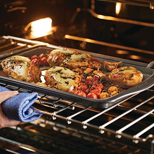 Rachael Ray Tools and Gadgets Silicone Nonstick Roasting and Baking Mat, 10 Inch x 14.75 Inch, Gray - CookCave