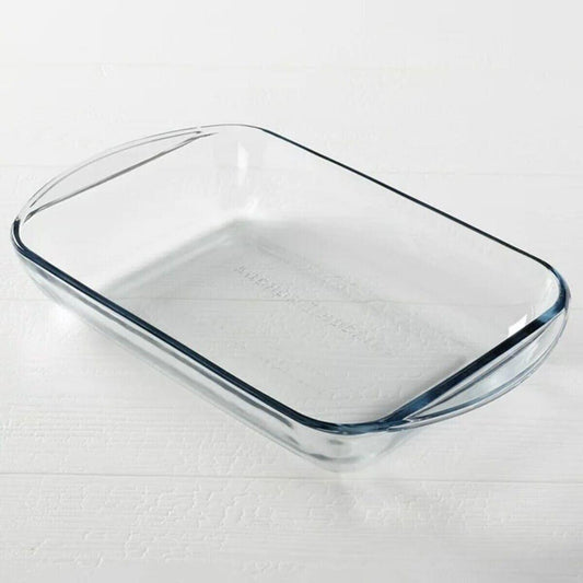 9" x 13" Clear Glass Pan, Casserole Baking Dish - CookCave