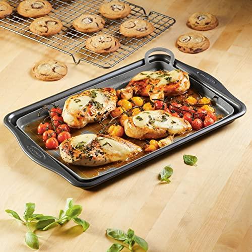 Rachael Ray Tools and Gadgets Silicone Nonstick Roasting and Baking Mat, 10 Inch x 14.75 Inch, Gray - CookCave