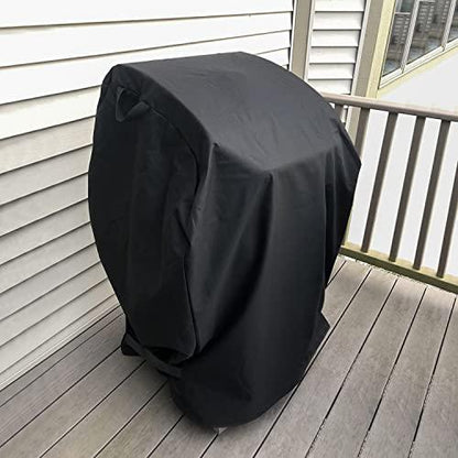 Arcedo Small Grill Cover 32 Inch, 2 Burner BBQ Gas Grill Cover, Heavy Duty Waterproof Outdoor Barbecue Cover with Handles, Fits Weber, Brinkmann, Char Broil, Holland and More Grills, Black - CookCave
