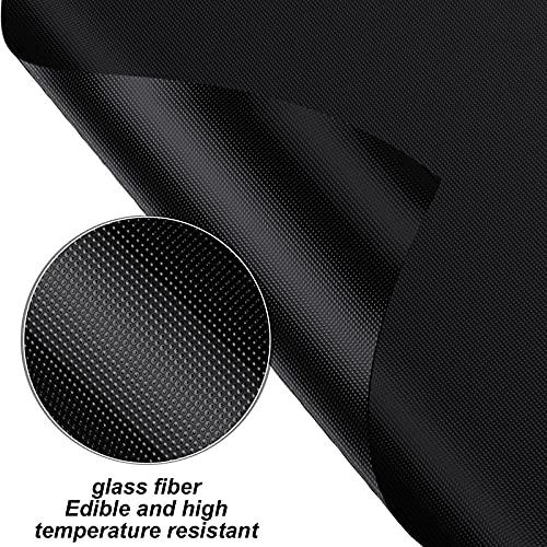 Grill Mat for Outdoor Grill Set of 5, Grill Sheets 100% Non-Stick Reusable, Heavy Duty, Barbecue Baking Mat Durable for Charcoal Gas Electric Grill, Easy to Clean, 15.75 x 13-Inch - CookCave
