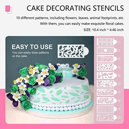 Cake Decorating Box Set, 376PCS Cake Decorating Stencils Kit 3 Layer Toolbox, Piping Bags and Tips Set, cake decorating tools, muffin cups,Baking Supplies and Baking kit for Beginners and Cake Lovers - CookCave