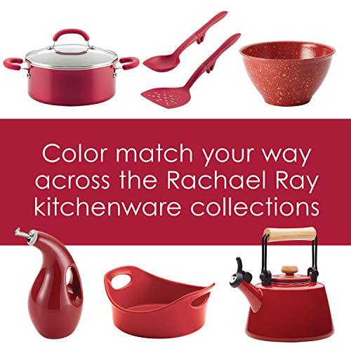 Rachael Ray Create Delicious Stock Pot/Stockpot with Lid - 12 Quart, Red - CookCave