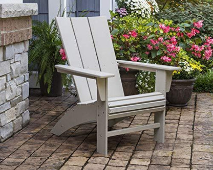 POLYWOOD Modern Curveback Adirondack Chair - CookCave