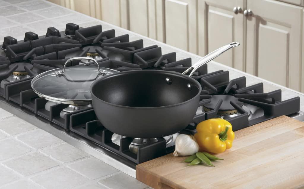 Cuisinart 635-24 Chef's Classic Nonstick Hard-Anodized 3-Quart Chef's Pan with Cover - CookCave