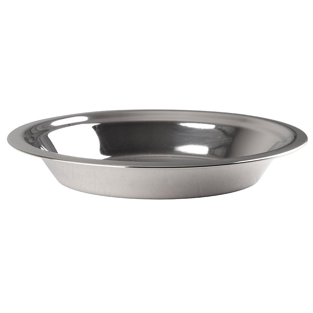 Lindy's - 5M871 Lindy's Stainless Steel 9 inch pie pan, Silver - CookCave