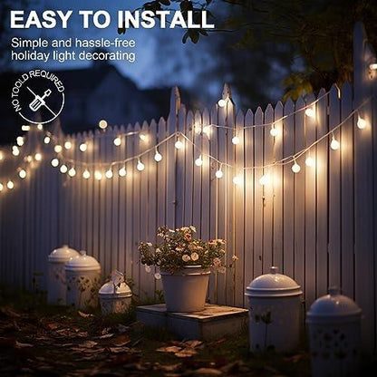 Hooks for Outdoor String Lights Clips: 26Pcs Heavy Duty Light Hook with Waterproof Adhesive Strips - Outside Clear Cord Holders for Hanging Christmas Lighting – Outdoors Sticky Clip - CookCave