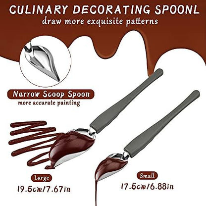 Worldity 11 Pieces Candy Dipping Tools Set, Including Stainless Steel Double Melting Boiler Pot, Dipping Fork Spoon, Decorating Spoons, Chocolate Dipping Tool for Making Chocolate Cake Candy Dessert - CookCave