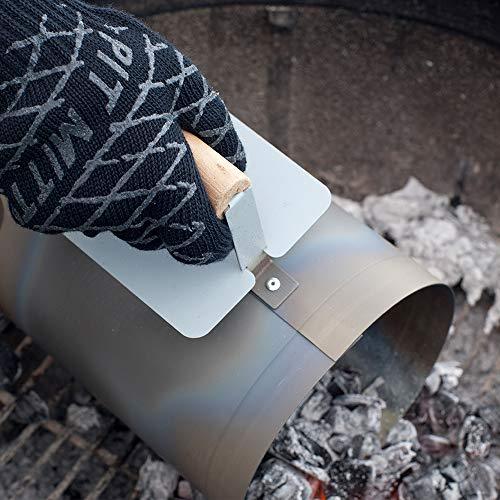 Charcoal Companion Ultimate Barbecue Pit Mitt Glove - For Grill or Oven - Measures 13" Long - CC5102. - CookCave