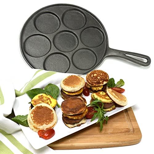 Norpro Cast Iron Plett Pan 3in/7.5cm - CookCave