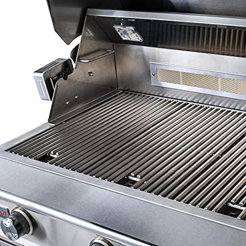 Outdoor Kitchen Drop In Grill | Island BBQ Grill | Perfect For Outdoor Entertaining | Large Grilling Space | 3 Burners | Natural Gas NG - CookCave