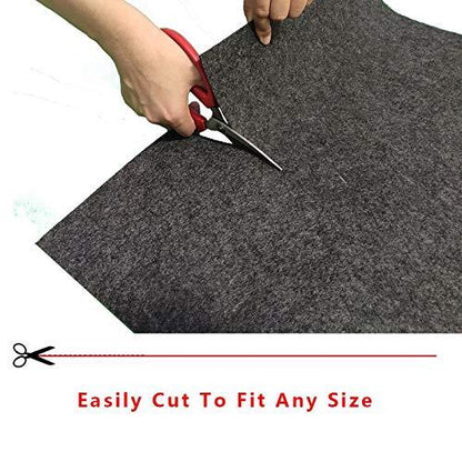 Under The Grill Protective Deck and Patio Mat, 36 x 48 inches, Use This Absorbent Grill Pad Floor Mat for Your BBQ Grilling Gear Gas Electric Grill Without Grease Splatter and Other Messes - CookCave