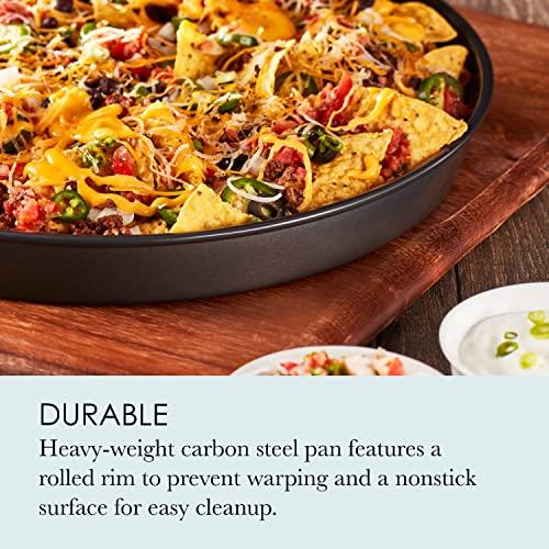 Chicago Metallic 16124 Professional Non-Stick Deep Dish Pizza Pan,14.25-Inch - CookCave