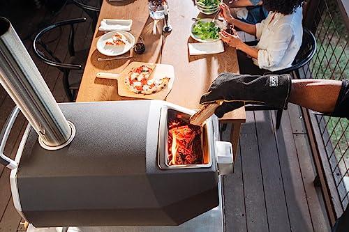 Ooni Karu 16 Multi-Fuel Outdoor Pizza Oven - Wood Fired and Gas Fueled Oven - Outdoor Pizza Maker - Fire and Stonebaked Pizza Oven for Authentic Homemade Pizzas - Dual Fuel Pizza Oven - CookCave