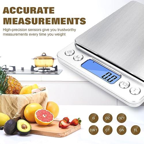 OGWAI Rechargeable Food Scale With Grams and Oz, Multifunction Kitchen Scale for Food - Small Kitchen Appliances - CookCave