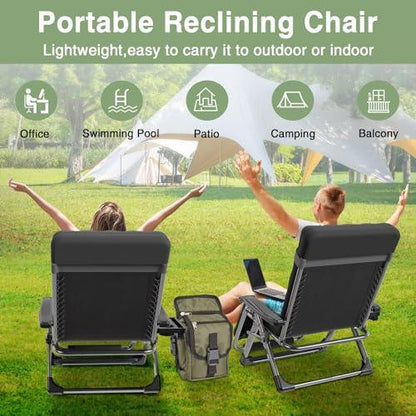 ZENPETIO Oversized Zero Gravity Chairs XXL, Adjustable Zero Gravity Lawn Chair with Larger Seat, Lounge Chair with Cushion Cup Holder, Ergonomic Design for Relax, Support 500LBS - CookCave