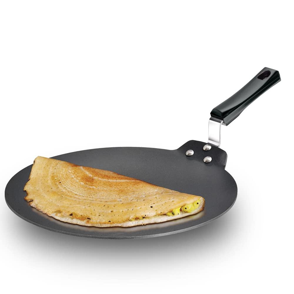 FUTURA - DT30 Futura DT-30 Dosa Tava Nonstick indian, 12-inch, Black - CookCave