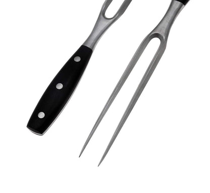 Kakamono Chef pro Stainless Steel Carving Fork Barbecue Fork BBQ Tools Meat Forks 12 Inch - CookCave