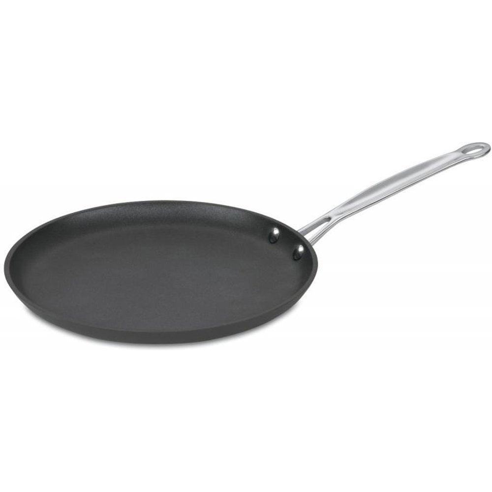 Cuisinart 10-Inch Crepe Pan, Chef's Classic Nonstick Hard Anodized, Black, 623-24 - CookCave