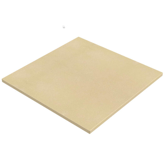 Outspark 13.2" Square Pizza Stone for Ooni Karu 12 Pizza Oven,BBQ Baking Accessories for Ooni Koda Fyra 12 Pizza Oven,Most Similar Size Oven and Grill,Cordierite - CookCave