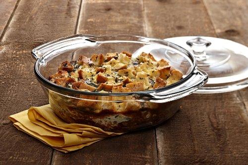 Anchor Hocking 2 quart Glass Casserole Dish, Clear - CookCave