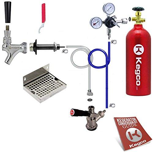 Kegco 3PDCK-5T Kegerator Kit, 1-Tap, Chrome - CookCave