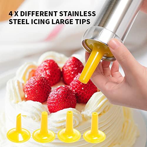 TRGGDEE Cookie Press Gun, Cookie Press Set for Baking, Mini Cookie Cutters, Suitable for Diy Cookie Making and Decoration - CookCave