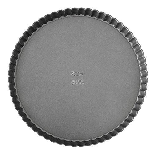 Wilton Excelle Elite Non-Stick - Non-Stick Tart and Quiche Pan with Removable Bottom, 9-Inch, Steel - CookCave