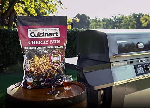 Cuisinart Premium Cherry Rum BBQ Smoking Pellets - 20 lb Bag - CookCave