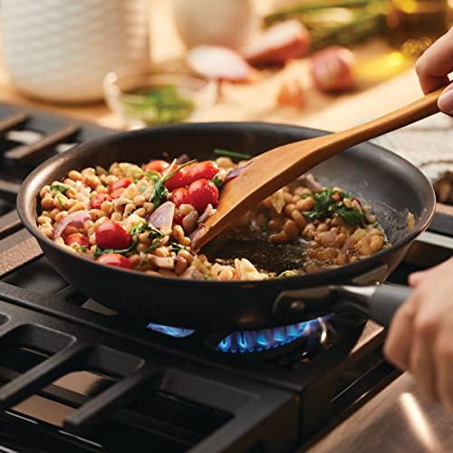 Anolon Advanced Home Hard-Anodized Nonstick Skillets (2 Piece Set- 10.25-Inch & 12.75-Inch, Moonstone) - CookCave