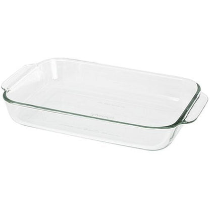 Pyrex Bakeware 2-Quart Oblong Baking/Serving Dish, Clear, 2 QT - CookCave