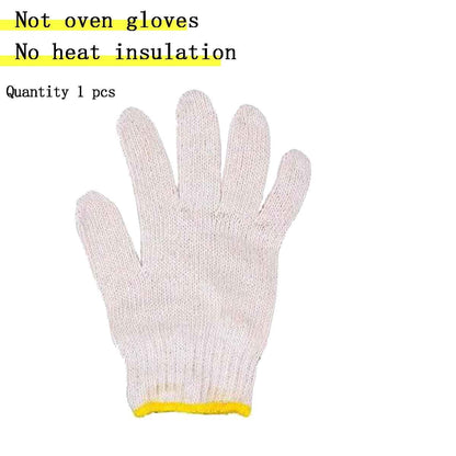 Jsacemxi 4 Pairs Heat Resistant Gloves for Cooking,Oven with Fingers,BBQ Cooking,Grill Proof Men/Women,Heat Sublimation,Cooking - CookCave