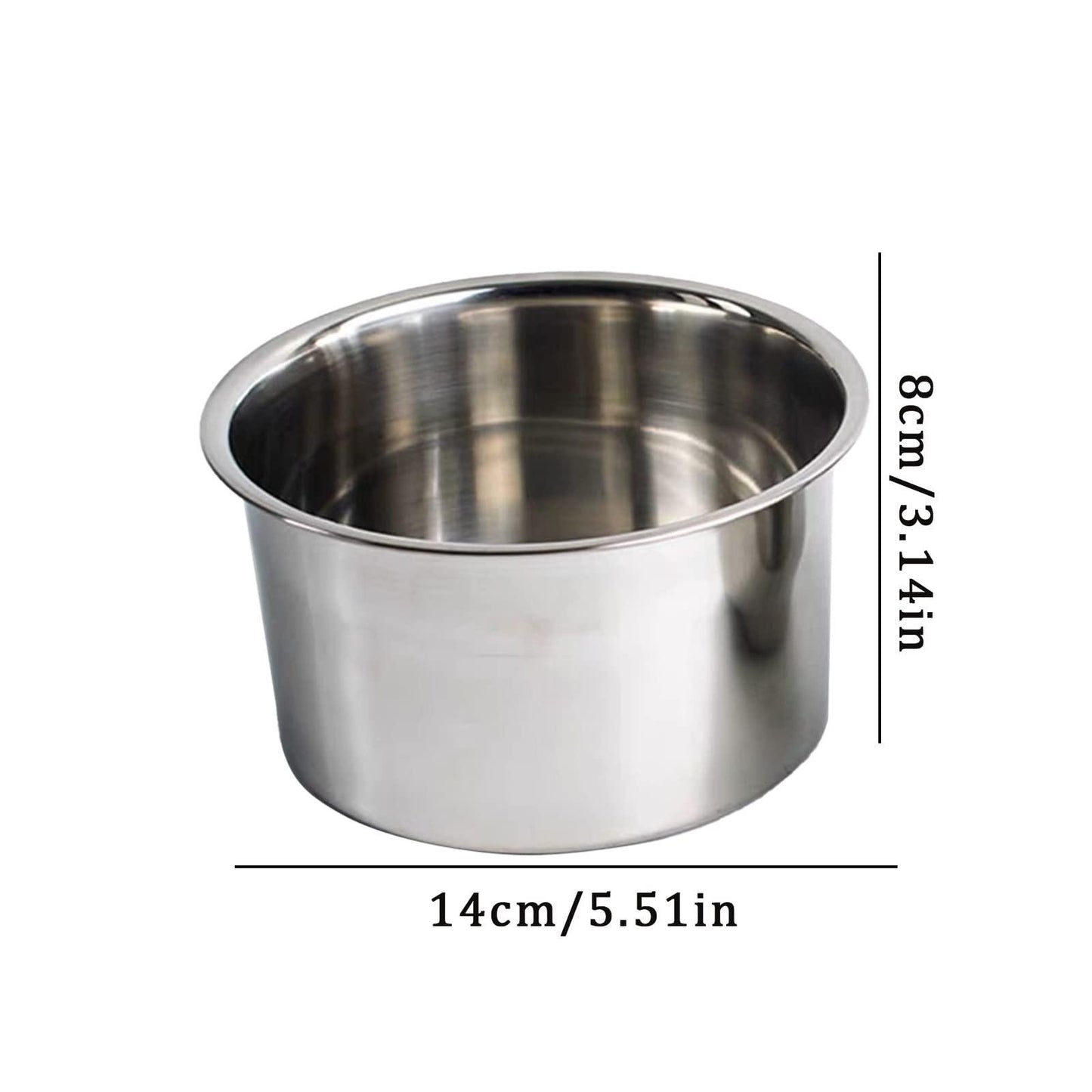 iNoDoZ 1 Set Double Boiler Pot Stainless Steel Chocolate Pot Chocolate Melting Pot Nail Table Mat (Silver, One Size) - CookCave