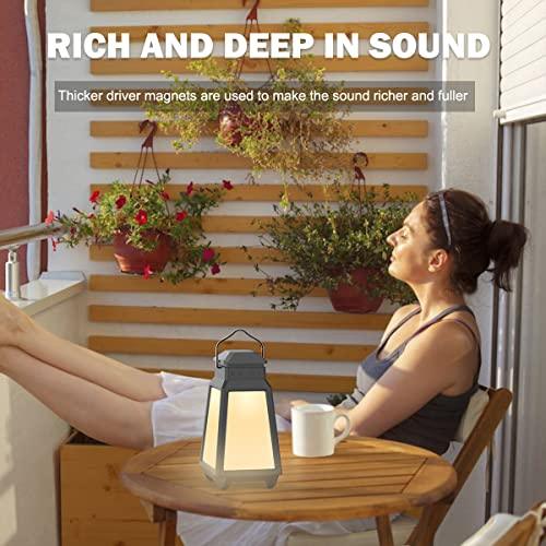 INWA Outdoor Bluetooth Speakers, Wireless Speaker Sync Up to 100 Speakers, IPX5 Waterproof, Beat-Driven Light Show, Night Light, Seamlessly to Phone, TV Box, Projector, Echo Dot, for Patio, Yard, Pool - CookCave