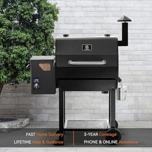Z GRILLS 2023 Pellet Grill with PID 2.0 Control, Extra-large Cooking Area and Meat Probes for Outdoor BBQ, SMOKE BEAST 10502B - CookCave