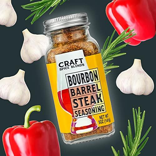 Grilling Seasoning & Rub 4-Pack Gift Set | USA Small Business | Premium BBQ Spices | Grill Gift for Men | Gift for Dad | Barbecue, Grilling, and Smoking | All Natural Food Gift - CookCave