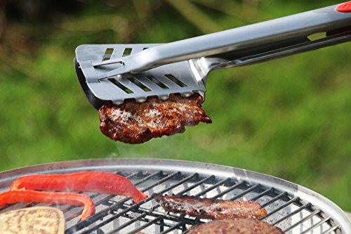 All-in-one BBQ Multitool - Best Barbeque Accessories - Stainless Steel Outdoor Grill Tool - Grill Masters Must Have Gadget - CookCave