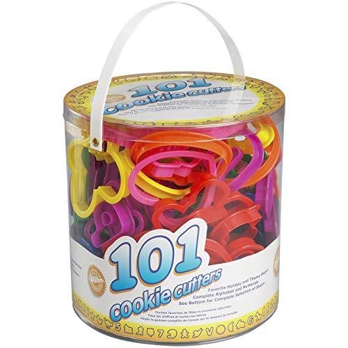 Wilton Cookie Cutters Set, 101-Piece — Alphabet, Numbers and Holiday Cookie Cutters - CookCave