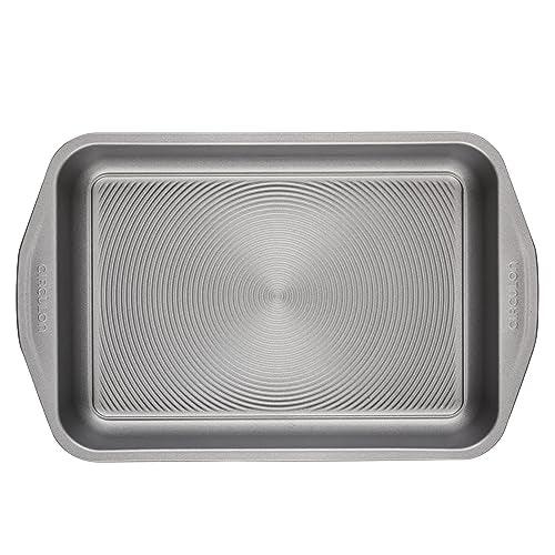 Circulon Total Nonstick Baking Pan With Lid / Nonstick Cake Pan With Lid, Rectangle - 9 Inch x 13 Inch, Gray - CookCave