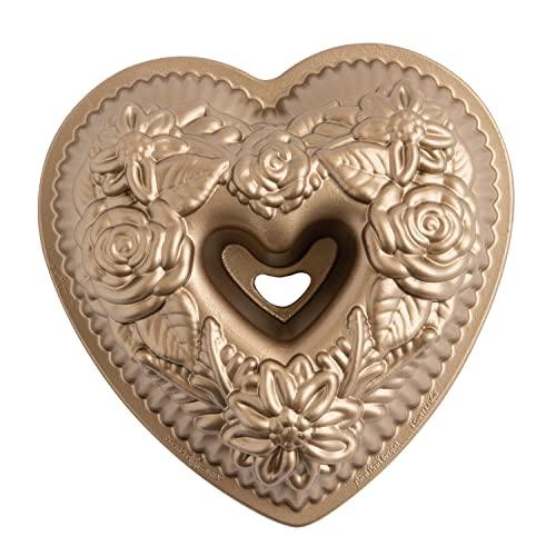 Nordic Ware Floral Heart Bundt - CookCave