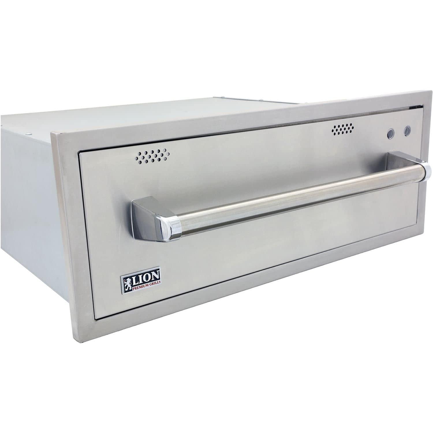 Lion Outdoor Kitchen Warming drawer - WD256103 - CookCave