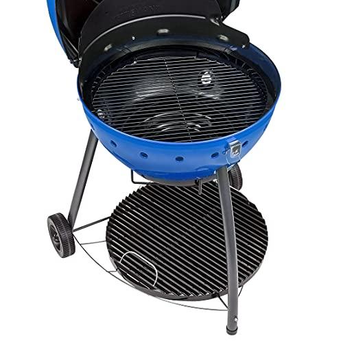 Charbroil® Kettleman TRU-Infrared Charcoal Grill, Blue - 21302145 - CookCave